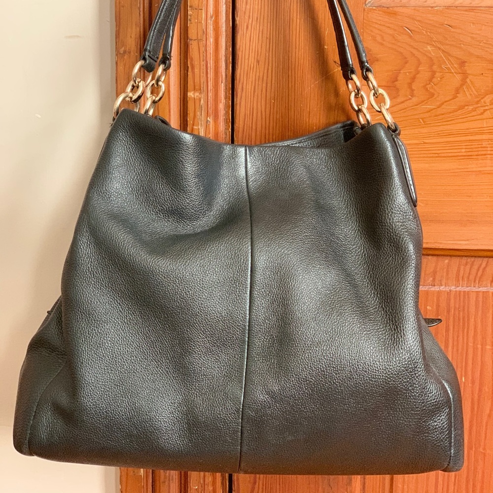 Coach 3-Compartment Shoulder Bag